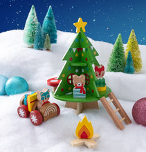 Load image into Gallery viewer, Christmas Treehouse Wooden Play Set