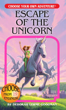 Load image into Gallery viewer, Escape of the Unicorn (Choose Your Own Adventure)