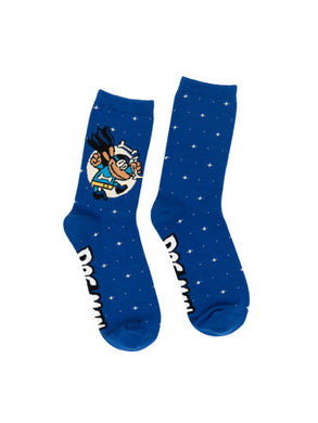 Dog Man Youth Socks (7-10 years)