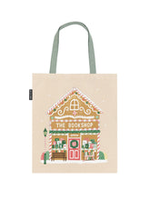 Load image into Gallery viewer, Gingerbread Bookshop Tote