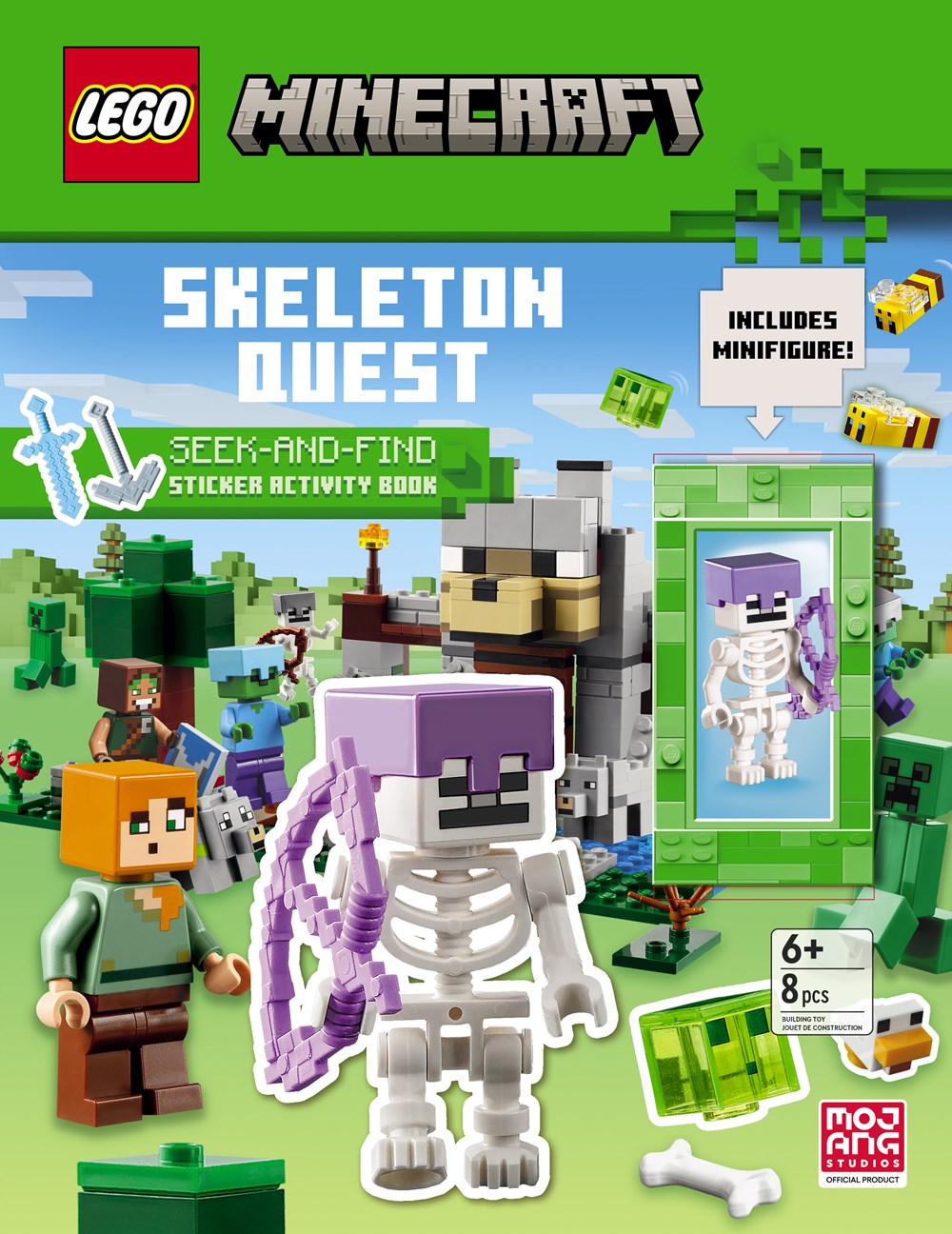 LEGO® Minecraft® Skeleton Quest (Activity Book with Minifigure)