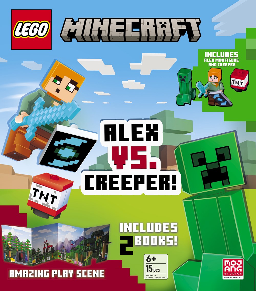 LEGO® Minecraft®  Alex vs. Creeper (Landscape Activity Box)