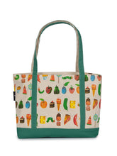 Load image into Gallery viewer, The Very Hungry Caterpillar Zippered Boat Tote