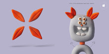 Load image into Gallery viewer, 1-2-3 Monsters