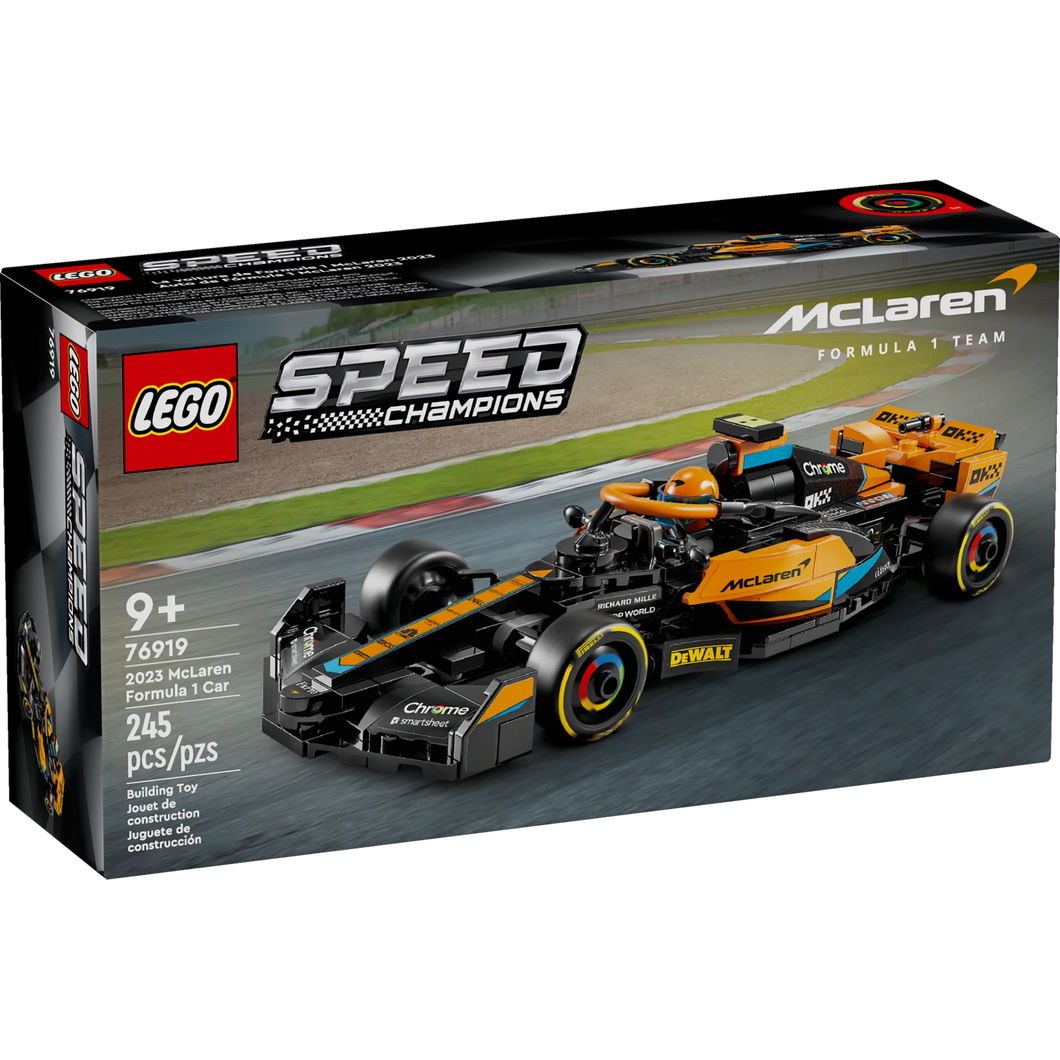 LEGO® Speed Champions 76919 2023 McLaren Formula 1 Car (245 pieces)