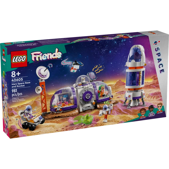 LEGO® Friends 42605 Mars Space Base and Rocket (981 pieces)