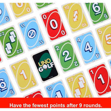 Load image into Gallery viewer, UNO Golf Card Game