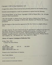 Load image into Gallery viewer, A Prayer for Owen Meany (First Edition)
