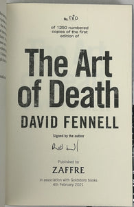 The Art of Death (Signed First Edition)