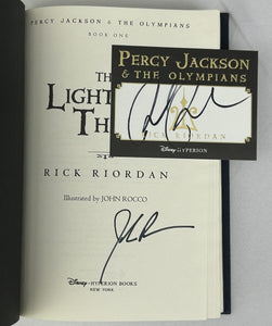 The Lightning Thief (Signed Deluxe Edition)