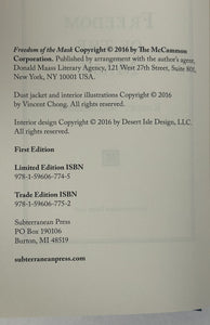 Freedom of the Mask (Signed First Edition)
