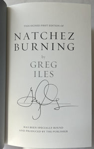 Natchez Burning (Signed First Edition)