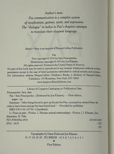 Pax (Signed First Edition)