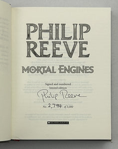 Mortal Engines (Signed First Edition)