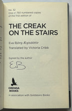 Load image into Gallery viewer, The Creak on the Stairs (Signed First Edition)