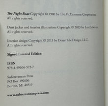 Load image into Gallery viewer, The Night Boat (Signed LImited Edition)