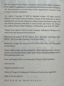 The Arrest (Signed First Edition)