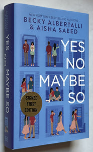 Yes No Maybe So (Signed First Edition)