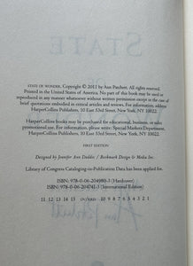State of Wonder (Signed First Edition)