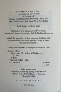 Hard News (Signed First Edition)