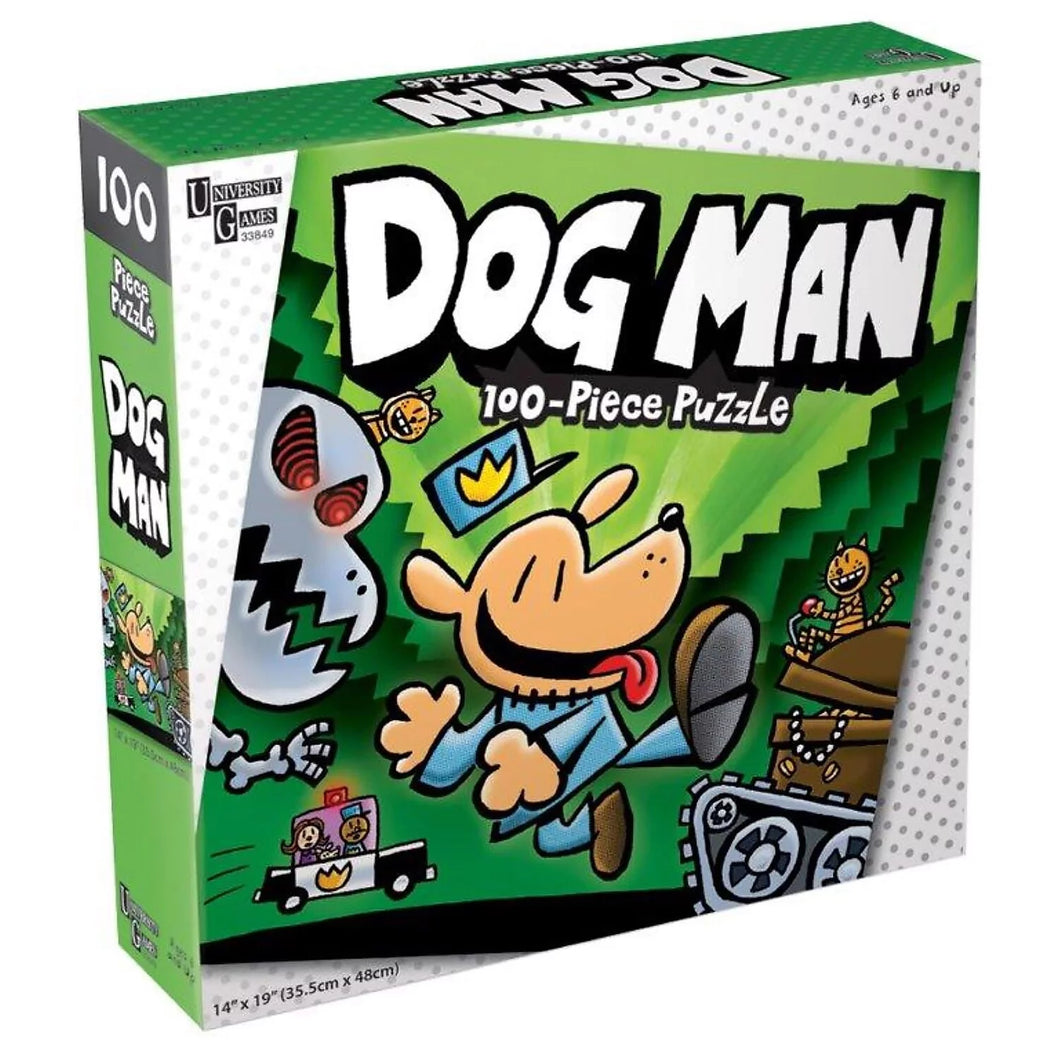 Dog Man Unleashed Puzzle (100 pieces)