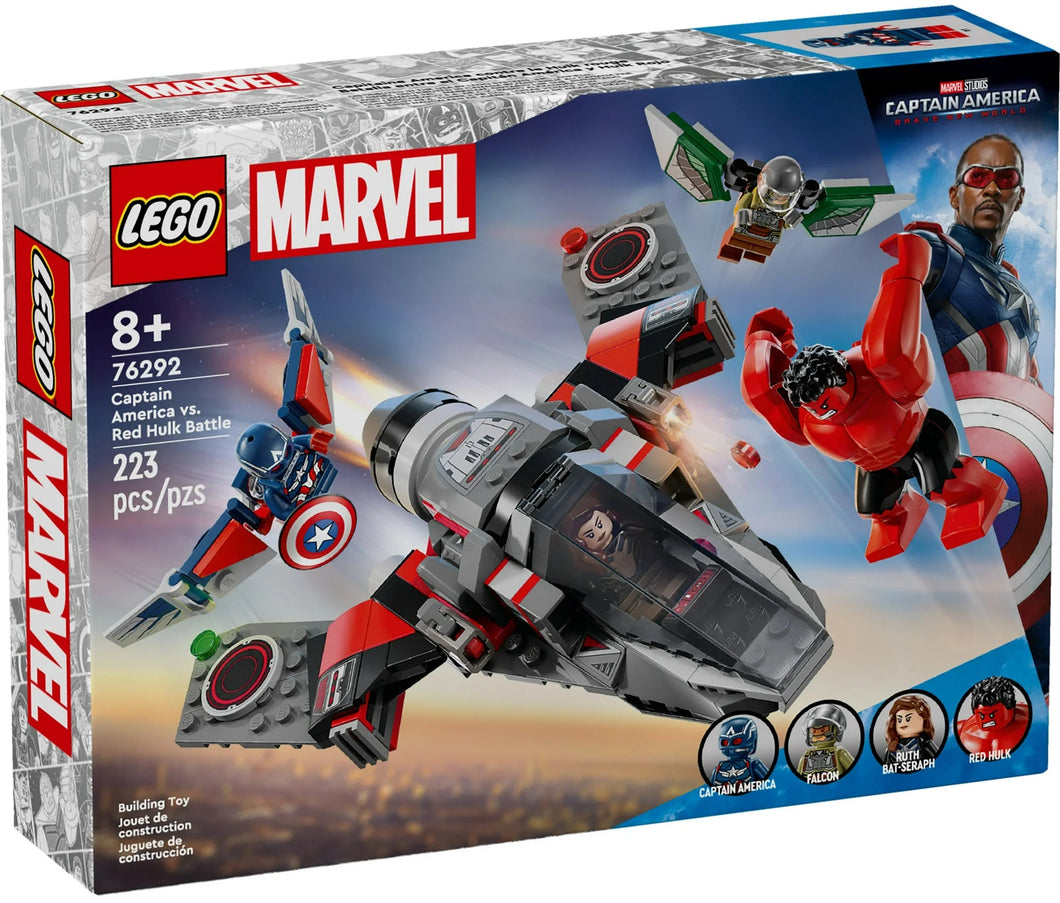 LEGO® Marvel 76292 Captain America vs. Red Hulk Battle (223 pieces)