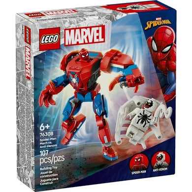 LEGO® Marvel 76308 Spider-Man Mech vs. Anti-Venom (107 pieces)