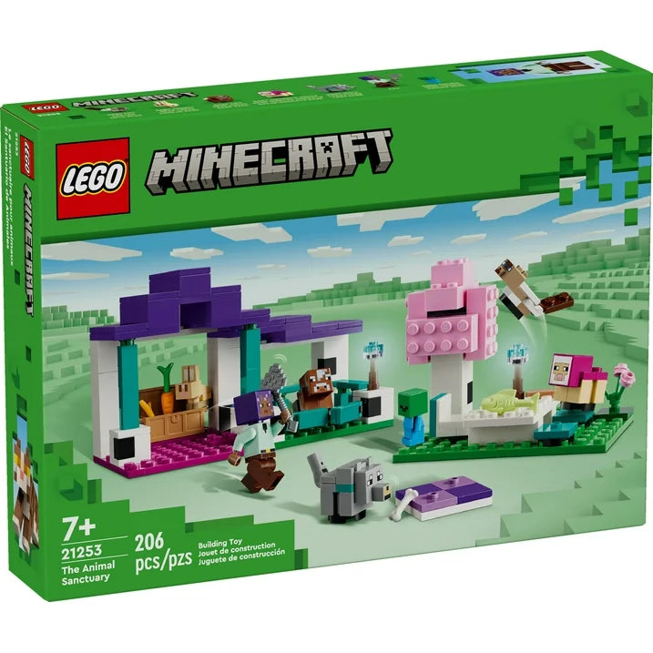 LEGO® Minecraft 21253 The Animal Sanctuary (206 pieces)