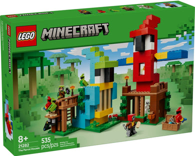 LEGO® Minecraft 21282 The Parrot Houses (535 pieces)