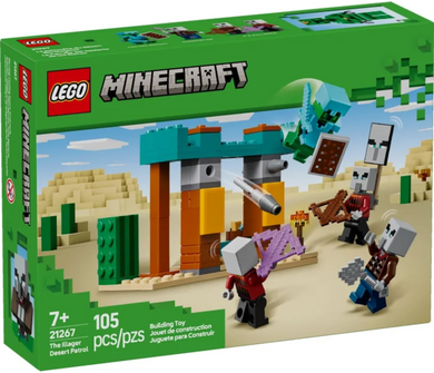LEGO® Minecraft 21267 The Illegal Desert Patrol (105 pieces)