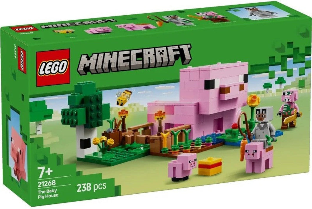 LEGO® Minecraft 21268 The Baby Pig House (238 pieces)
