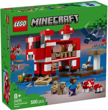 Load image into Gallery viewer, LEGO® Minecraft 21270 The Mooshroom House (500 pieces)