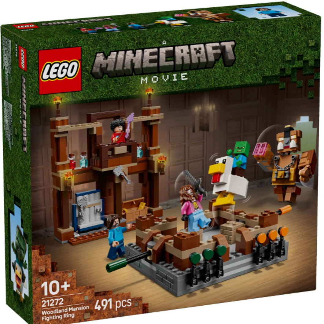 LEGO® Minecraft 21272 Woodland Mansion Fighting Ring (491 pieces)