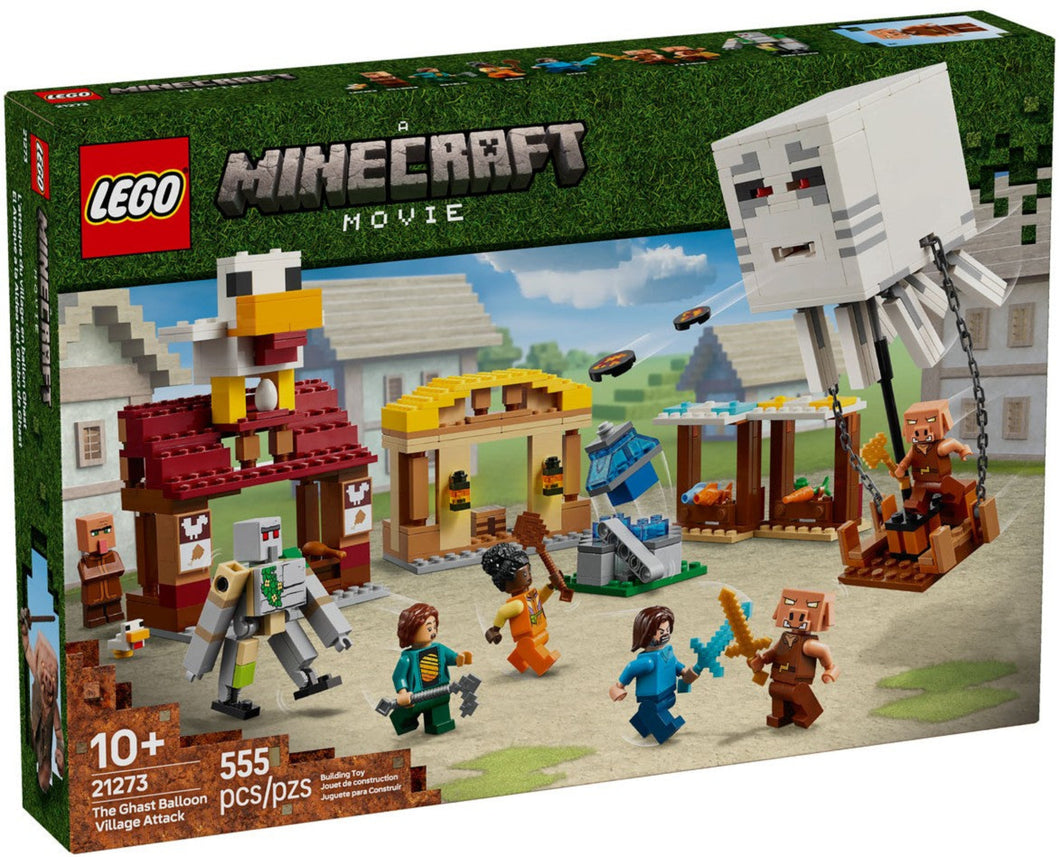 LEGO® Minecraft 21273 The Ghost Balloon Village Attack (555 pieces)