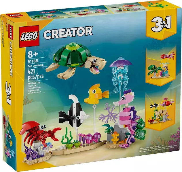 LEGO® Creator 31158 Sea Animals (421 pieces) – AESOP'S FABLE