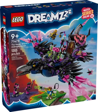 LEGO® DreamZzz™ 71478 The Never Witch's Midnight Raven (1203 pieces)