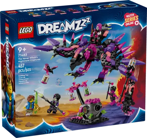 LEGO® DreamZzz™ 71483 The Never Witch's Nightmare Creatures (457 pieces)