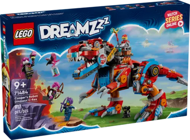 LEGO® DreamZzz™ 71484 Cooper's Robot Dinosaur C-Rex (917 pieces)