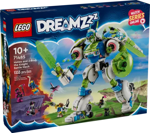 LEGO® DreamZzz™ 71485 Mateo and Z-Blob the Knight Battle Mech (1333 pieces)