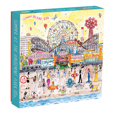 Load image into Gallery viewer, Summer at The Amusement Park Puzzle (500 pieces)
