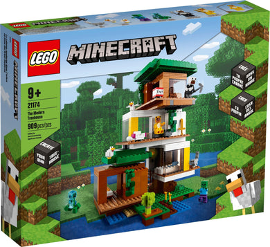 LEGO® Minecraft 21174 The Modern Treehouse (909 pieces)