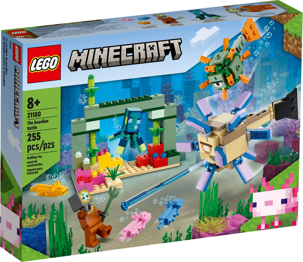 LEGO® Minecraft 21180 The Guardian Battle (255 pieces)