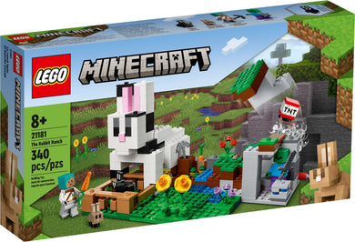 LEGO® Minecraft 21181 The Rabbit Ranch (340 pieces)