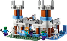 Load image into Gallery viewer, LEGO® Minecraft 21186 The Ice Castle (499 pieces)