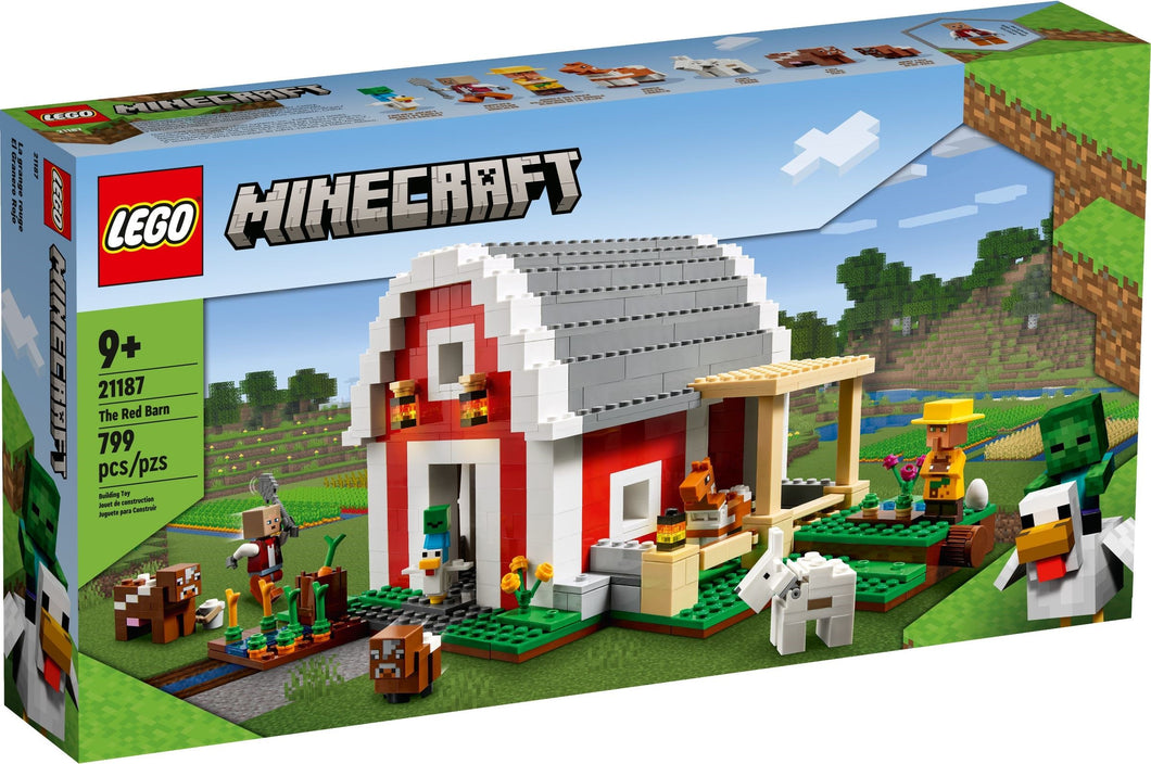 LEGO® Minecraft 21187 The Red Barn (799 pieces)