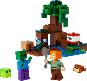 LEGO® Minecraft 21240 The Swamp Adventure (65 pieces)