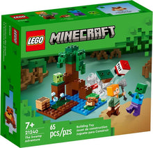 Load image into Gallery viewer, LEGO® Minecraft 21240 The Swamp Adventure (65 pieces)