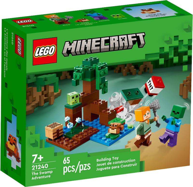 LEGO® Minecraft 21240 The Swamp Adventure (65 pieces)