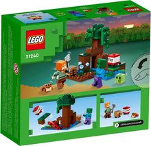 Load image into Gallery viewer, LEGO® Minecraft 21240 The Swamp Adventure (65 pieces)