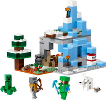 Load image into Gallery viewer, LEGO® Minecraft 21243 The Frozen Peaks (304 pieces)